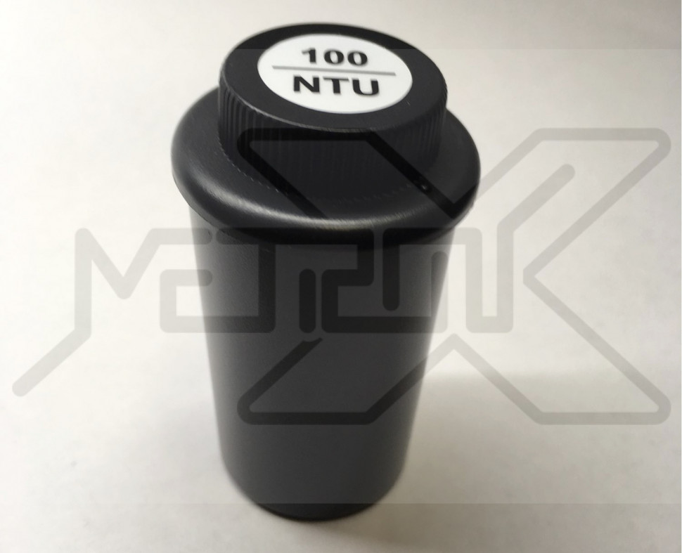 Эталон 100 NTU для измерителей мутности воды Эталон для измерителей мутности воды. Номинал 100 NTU. Предназначен для калибровки.